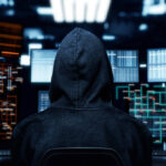 Infographic illustrating top cybersecurity threats for small businesses in 2025, including ransomware, phishing, and IoT vulnerabilities.